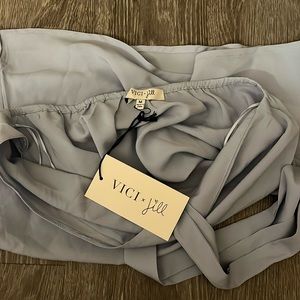 Baby blue size M NWT halter